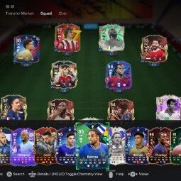 EA Account 11000k Squad 94rate(Karchoui97_lautero97_chawinga96_salah95_alvarez 95_dimarco96_drogba95_biseck94_rudiger94)PC#YH0 0